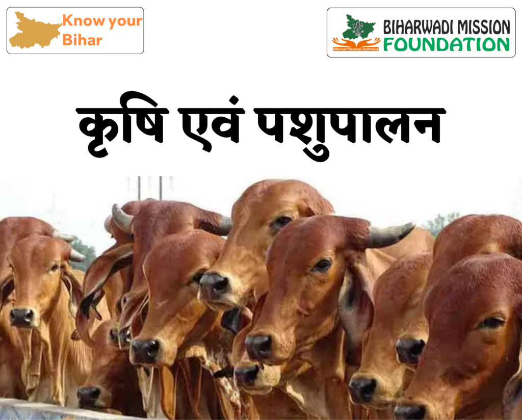 Agriculture & Animal Husbandry (कृषि एवं पशुपालन)